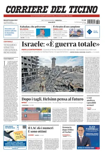 Corriere del Ticino - 10 Oct 2023