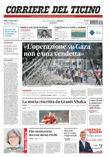 Corriere del Ticino - 14 Oct 2023