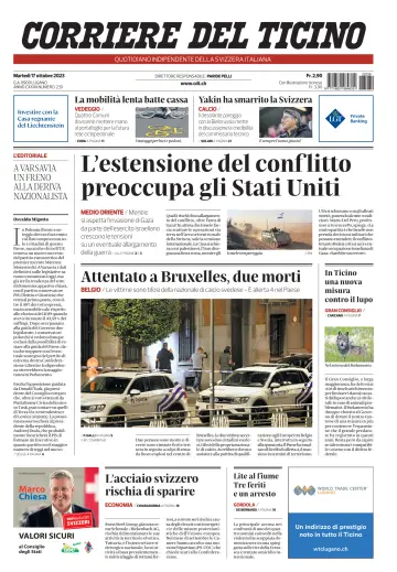 Corriere del Ticino - 17 Oct 2023