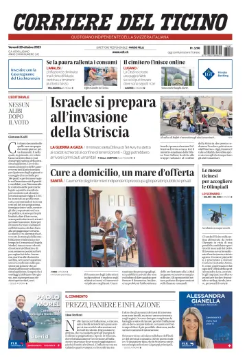 Corriere del Ticino - 20 Oct 2023