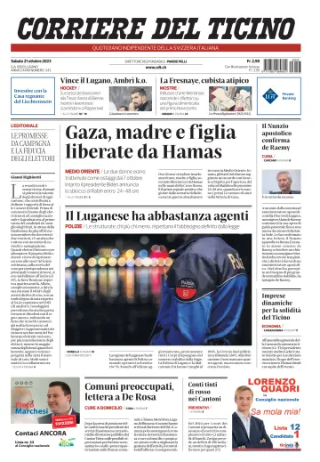 Corriere del Ticino - 21 Oct 2023