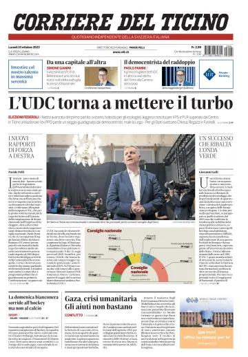 Corriere del Ticino - 23 Oct 2023