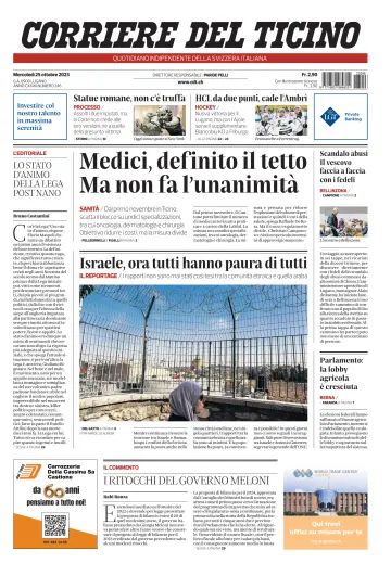 Corriere del Ticino - 25 Oct 2023