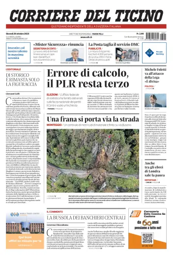 Corriere del Ticino - 26 Oct 2023
