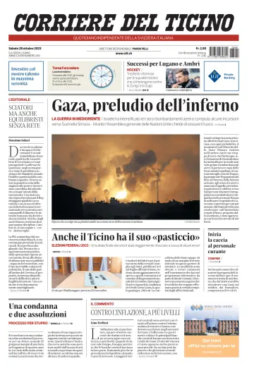 Corriere del Ticino - 28 Oct 2023