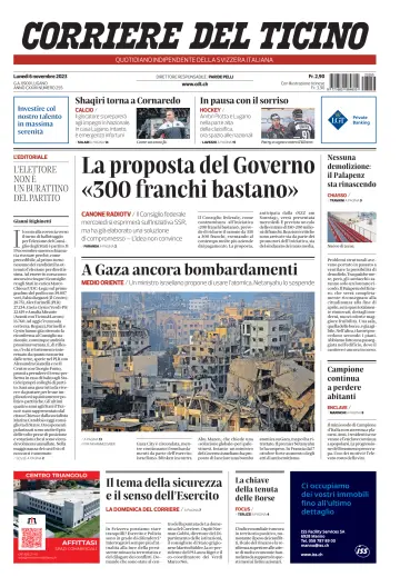 Corriere del Ticino - 6 Nov 2023