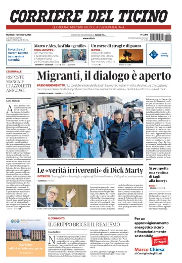 Corriere del Ticino - 7 Nov 2023