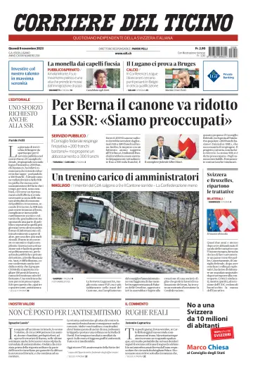 Corriere del Ticino - 9 Nov 2023