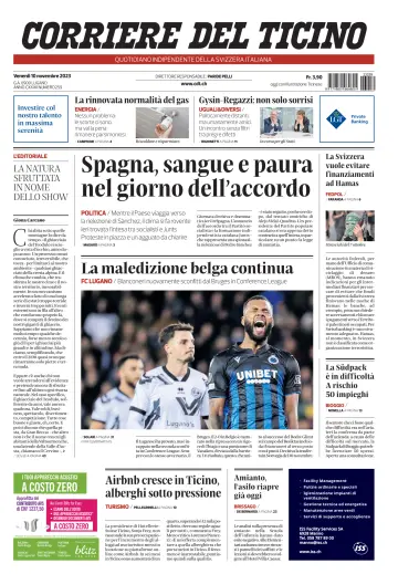 Corriere del Ticino - 10 Nov 2023