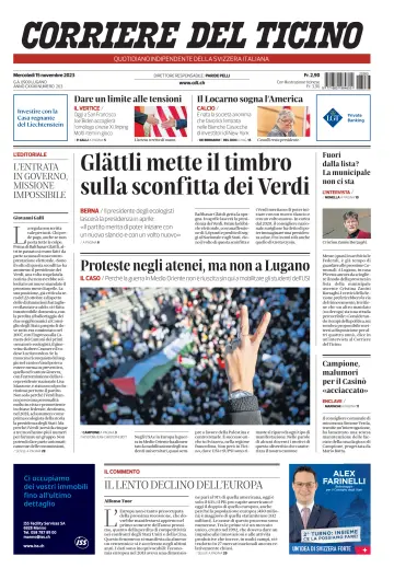 Corriere del Ticino - 15 Nov 2023