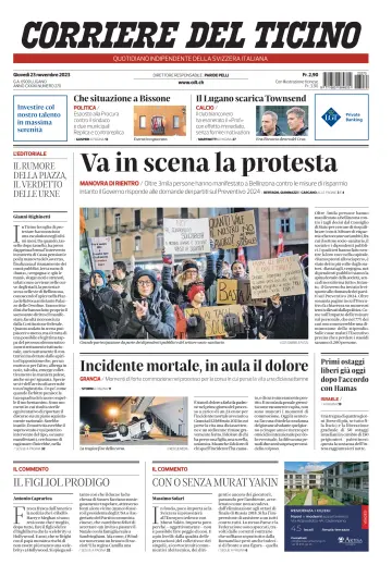 Corriere del Ticino - 23 Nov 2023