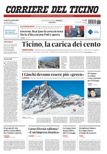 Corriere del Ticino - 27 Nov 2023