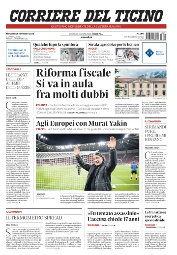 Corriere del Ticino - 29 Nov 2023
