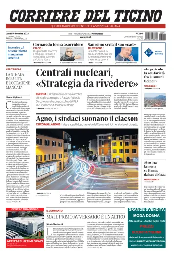 Corriere del Ticino - 4 Dec 2023