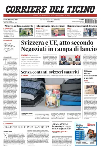 Corriere del Ticino - 16 Dec 2023