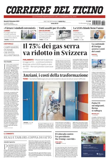 Corriere del Ticino - 21 Dec 2023