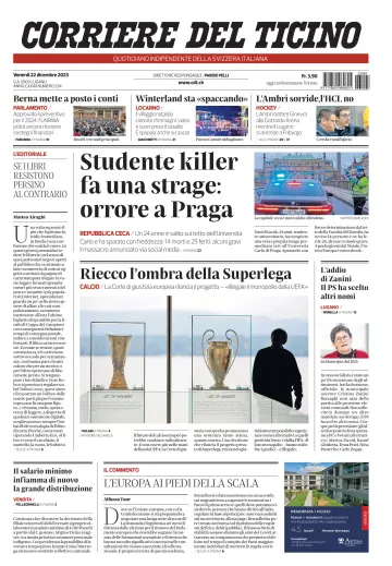 Corriere del Ticino - 22 Dec 2023