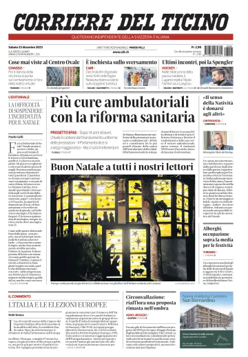 Corriere del Ticino - 23 Dec 2023