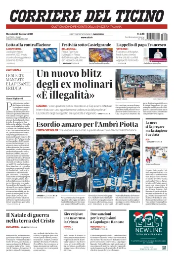 Corriere del Ticino - 27 Dec 2023