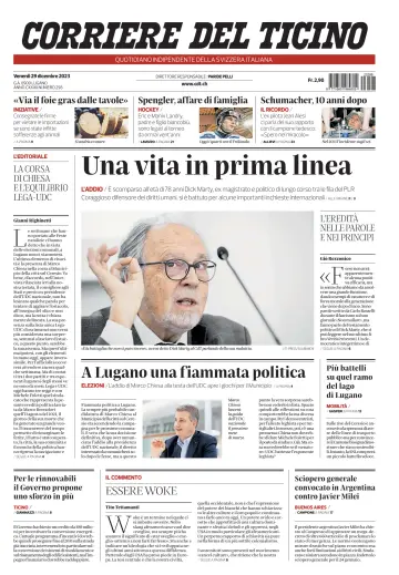 Corriere del Ticino - 29 Dec 2023