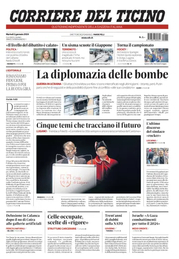 Corriere del Ticino - 2 Jan 2024