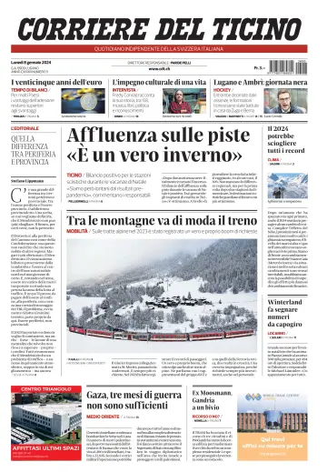 Corriere del Ticino - 8 Jan 2024
