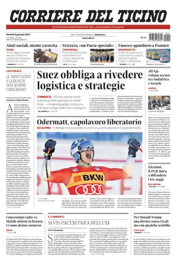 Corriere del Ticino - 12 Jan 2024