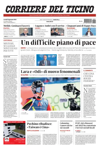 Corriere del Ticino - 15 Jan 2024