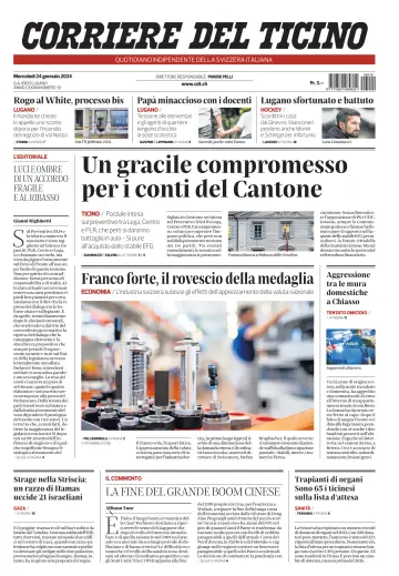 Corriere del Ticino - 24 Jan 2024