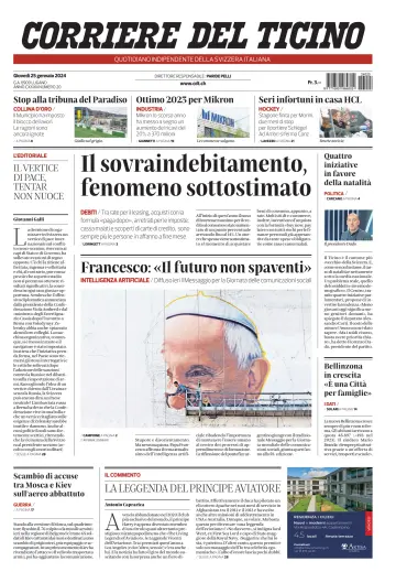 Corriere del Ticino - 25 Jan 2024