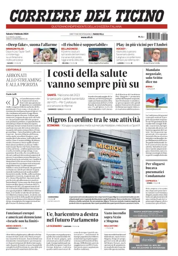 Corriere del Ticino - 3 Feb 2024