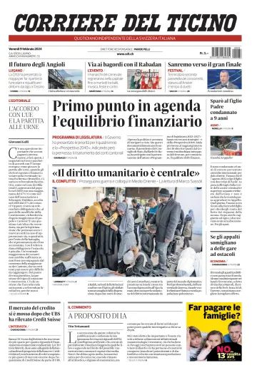 Corriere del Ticino - 9 Feb 2024