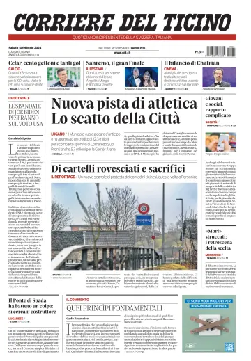 Corriere del Ticino - 10 Feb 2024