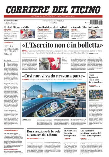 Corriere del Ticino - 15 Feb 2024