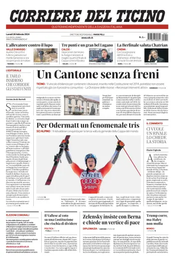 Corriere del Ticino - 26 Feb 2024