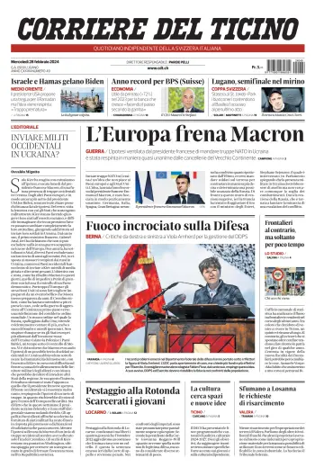 Corriere del Ticino - 28 Feb 2024