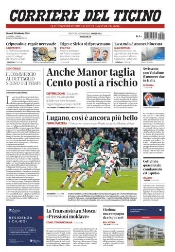 Corriere del Ticino - 29 Feb 2024