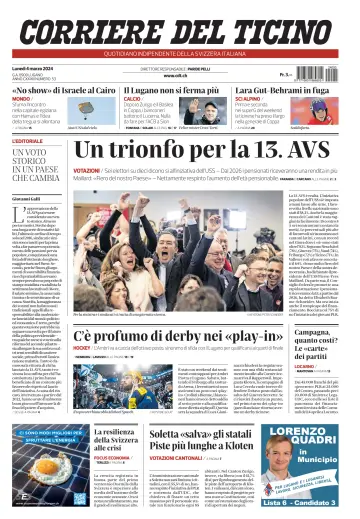 Corriere del Ticino - 4 Mar 2024