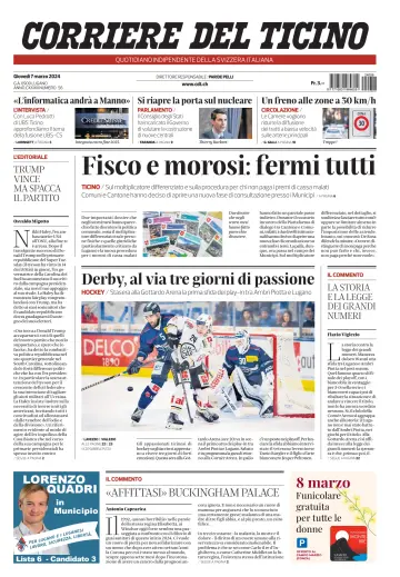Corriere del Ticino - 7 Mar 2024
