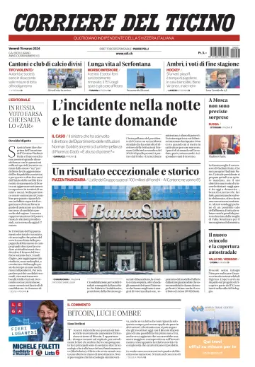 Corriere del Ticino - 15 Mar 2024