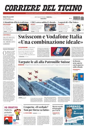 Corriere del Ticino - 16 Mar 2024