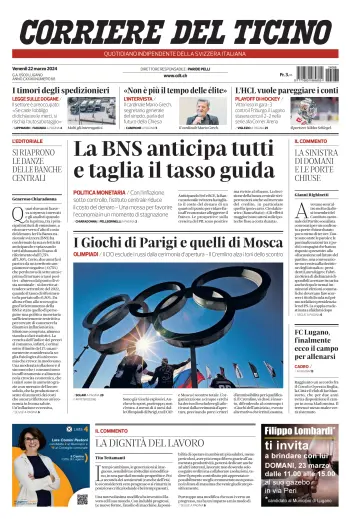 Corriere del Ticino - 22 Mar 2024