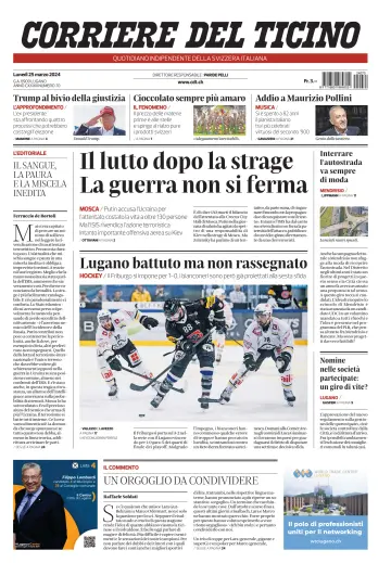 Corriere del Ticino - 25 Mar 2024