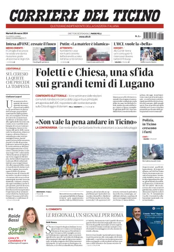 Corriere del Ticino - 26 Mar 2024