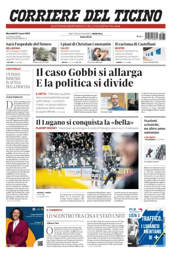 Corriere del Ticino - 27 Mar 2024