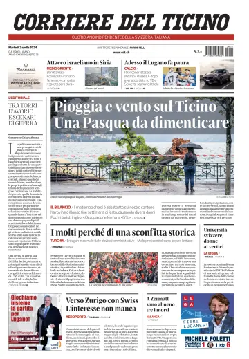 Corriere del Ticino - 2 Apr 2024