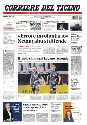Corriere del Ticino - 3 Apr 2024