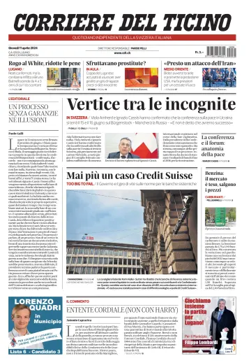 Corriere del Ticino - 11 Apr 2024