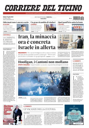 Corriere del Ticino - 13 Apr 2024