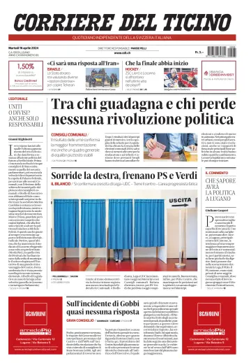 Corriere del Ticino - 16 Apr 2024